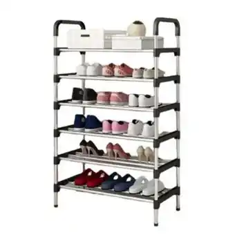 Linio Organizador de zapatos metálico 6 niveles zapatero oferta