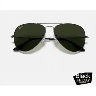 Linio Rayban 3025 aviador w0879 marco gun metal lente verde gafas de sol oferta