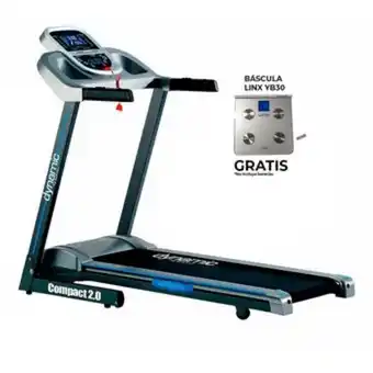 Linio Caminadora trotadora eléctrica dynamic new compact 2.0 plegable con bluetooth oferta