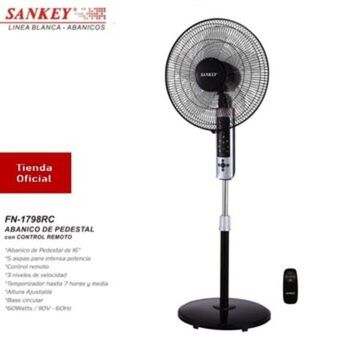Linio Ventilador potente a control remoto sankey fn-1798r - negro oferta