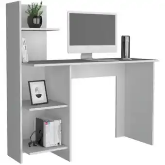 Linio Escritorio ¡wow blanco duqueza con cuatro entrepaños oferta