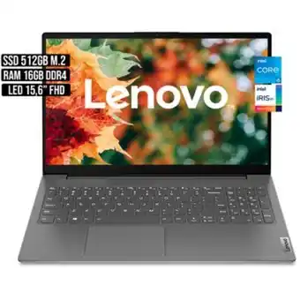 Linio Lenovo intel core i5-1135g7 ssd 512gb ram 16gb led 15.6 fhd oferta