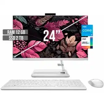 Linio Todo en uno lenovo intel core i5-1135g7 ssd 2tb ram 12gb led 24 fhd oferta
