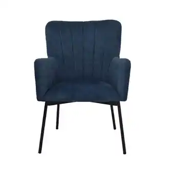 Silla dtiva tulip tela/azul