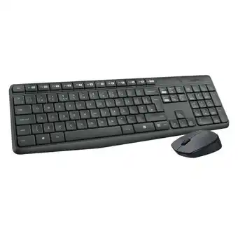 Alkosto Combo logitech inalámbrico multimedia teclado + mouse mk235 oferta