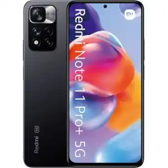 Linio Celular xiaomi redmi note 11 pro+ plus 5g 256gb 108mp 8ram negro oferta