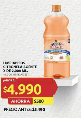 Ara LIMPIAPISOS CITRONELA AGENTE X DE 2.000 ML. oferta