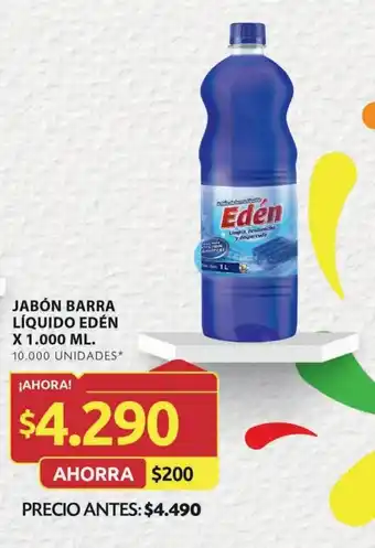 Ara JABÓN BARRA LÍQUIDO EDÉN X 1.000 ML. oferta