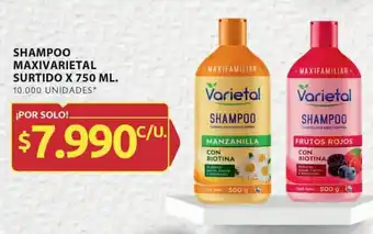 Ara SHAMPOO MAXIVARIETAL SURTIDO X 750 ML. oferta