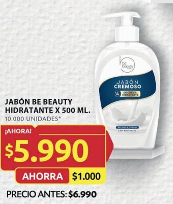 Ara JABÓN BE BEAUTY HIDRATANTE X 500 ML. oferta
