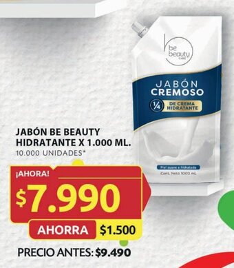 Ara JABÓN BE BEAUTY HIDRATANTE X 1.000 ML. oferta