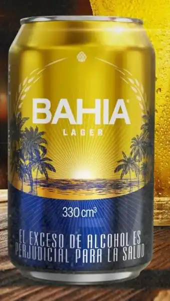 Tiendas D1 CERVEZA LAGER BAHIA 330 CC oferta