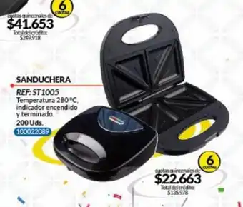 fami tecno SANDUCHERA REF: ST1005 • 6 cuotas