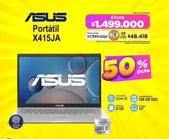 Alkomprar ASUS Portátil X415JA oferta
