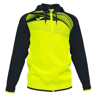 Joma Chaqueta con capucha hombre supernova ii amarillo flúor negro oferta
