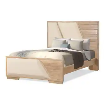 Muebles Jamar Cama semi doble lenny eurolino marfil, natural oferta