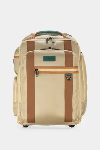 Vélez Morral trolley lona por cuero para hombre acentos oferta