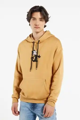 Buzo oversize con capota de felix el gato