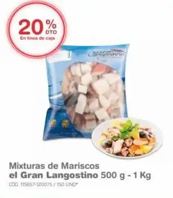 Makro Mixturas de Mariscos el Gran Langostino 500 g - 1 Kg oferta