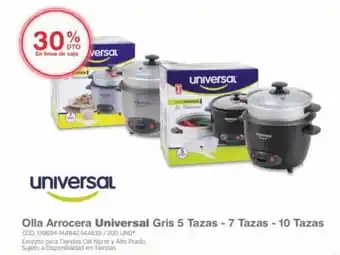 Makro Olla Arrocera Universal Gris 5 Tazas - 7 Tazas - 10 Tazas oferta