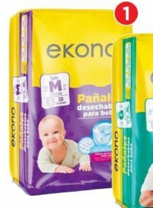 Surtimax Pañales Ekono Talla M X 30 UND oferta
