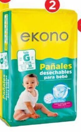 Surtimax Pañales Ekono Talla G x 30 und oferta