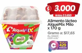 Surtimax Alimento lácteo AlqueMix Milo x 170 g oferta