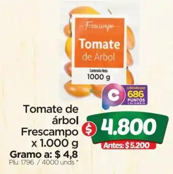 Surtimax Tomate de árbol Frescampo 1.000 g oferta