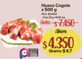 Super Inter Hueso Cogote x 500 g oferta