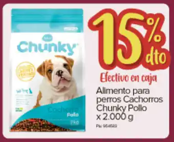 Super Inter Alimento para perros Cachorros Chunky Pollo x 2.000 g oferta