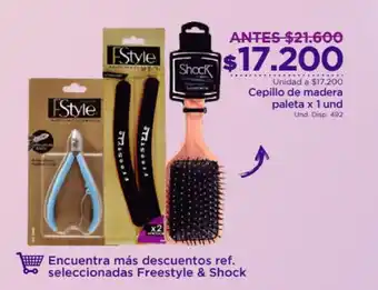FarmaTodo Cepillo de Madera Paleta x 1 und oferta