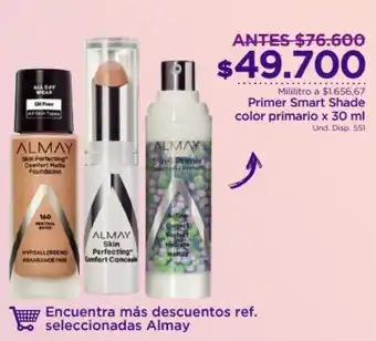 FarmaTodo Primer Smart Shade Color Primario x 30ml oferta