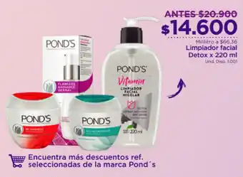 FarmaTodo Limplador Facial Detox x 220ml oferta