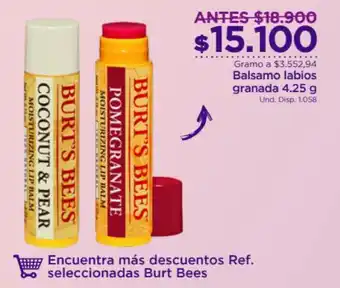 FarmaTodo Balsamo Labios Granada 4.25g oferta