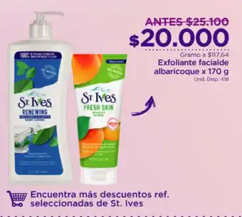 FarmaTodo Exfoliante Facialde Albaricoque x 170g oferta