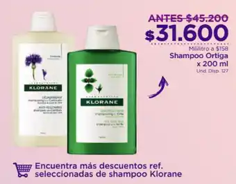 FarmaTodo Shampoo Ortiga x 200ml oferta