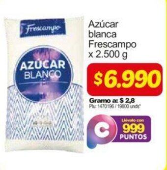 Surtimax Azúcar blanca Frescampo 2500g oferta