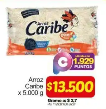 Surtimax Arroz Caribe 5000g oferta