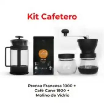 Falabella Kit prensa francesa 1000ml molino manual café oferta