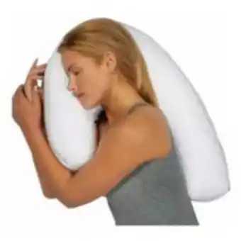 Falabella Almohada antironquidos 60 x 25 cm blanco liso bastón oferta