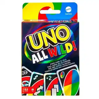 Alkosto Juego de mesa uno all wild de 2 a 4 jugadores oferta