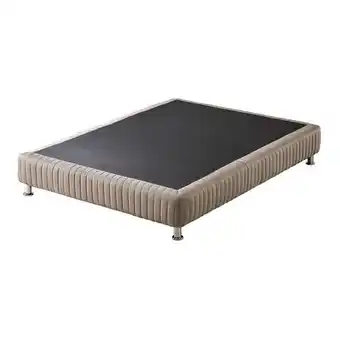 Muebles Jamar Base cama semi doble energy beige* oferta