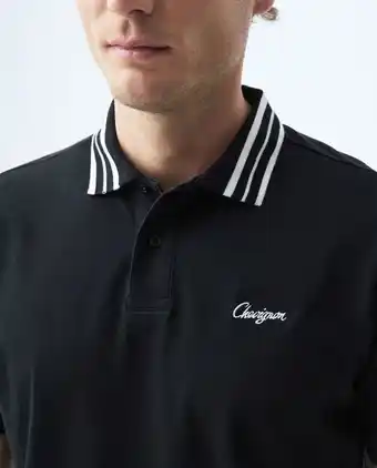 Chevignon Camiseta de hombre tipo polo, classic fit manga corta - cuello rayas en contraste oferta