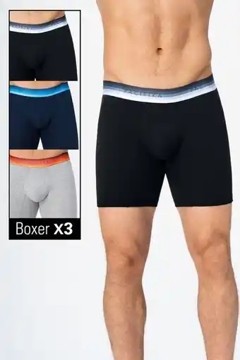 Pacífika Trio boxer multicolor oferta