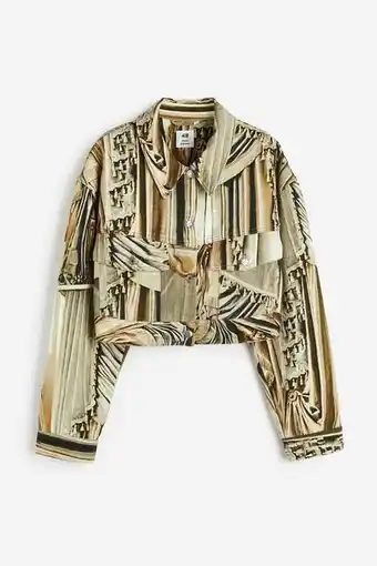 H&M Chaqueta estampada en sarga oferta