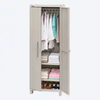 Rimax Armario para ropa apariencia rattan oferta