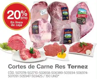 Makro Cortes de Carne Res Ternez oferta