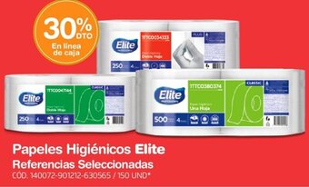 Makro Papeles Higiénicos Elite Referencias Seleccionadas oferta