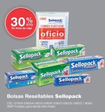 Makro Bolsas Resellables Sellopack oferta