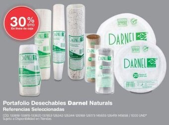Makro Portafolio Desechables Darnel Naturals Referencias Seleccionadas oferta